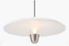 Lampa wisząca owalna aluminiowa biała 55cm minimalistyczna klasyczna uniwersalna nowoczesna Kantarell 22121 New Works